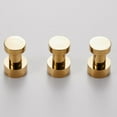 thumbnail image 3 of pitrice Bathroom all copper small hook single hook brushed gold clothes hook non perforated clothes hook solid brass single stick hook [black gold small clothes hook], 3 of 8