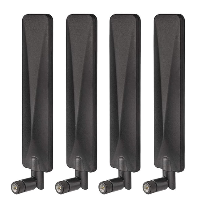 Antena Bingfu 4G LTE SMA de 9 dBi (paquete de 4) para enrutador CPE celular