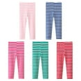 thumbnail image 3 of Toddler Girls Cotton Leggings Little Girl Stretchy Leggings Comfortable Bottoms Trousers for Kids Spring and Autumn 2-7T, 3 of 5