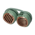 thumbnail image 3 of Ventilador portátil de cuello sin aspas Q40, recargable con manguera flexible ajustable, 4 velocidades, diseño compacto y color verde (batería incluida)., 3 of 7