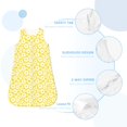 thumbnail image 5 of Coaee Daisies Flowers for Baby Unisex Baby Thermal sleeveless Sleeping bag for Infant Toddler Newborn-Large, 5 of 7