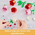 thumbnail image 4 of Set de construcción EWED Rose Bouquet Bloques, paquete de 6, 4 of 7