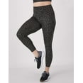 thumbnail image 2 of Hanes Moves Women's 7/8 Leggings with Internal Pocket, 25" Black Leopard Print XL, 2 of 10