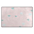 thumbnail image 2 of Sweet Treats with Hearts and Cups Soft Polyester Area Rug 31''x20'', Non Slip, Memory Foam, Water Absorbent, 2 of 7
