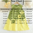 thumbnail image 3 of Tranfacy Robes pour Petite Fille, Robe d'Été pour Filles, Robe pour Enfants 18 m-7 A, Robe d'Été Sans Manches à Col Rond, Robe de Princesse Élégante, 3 of 5