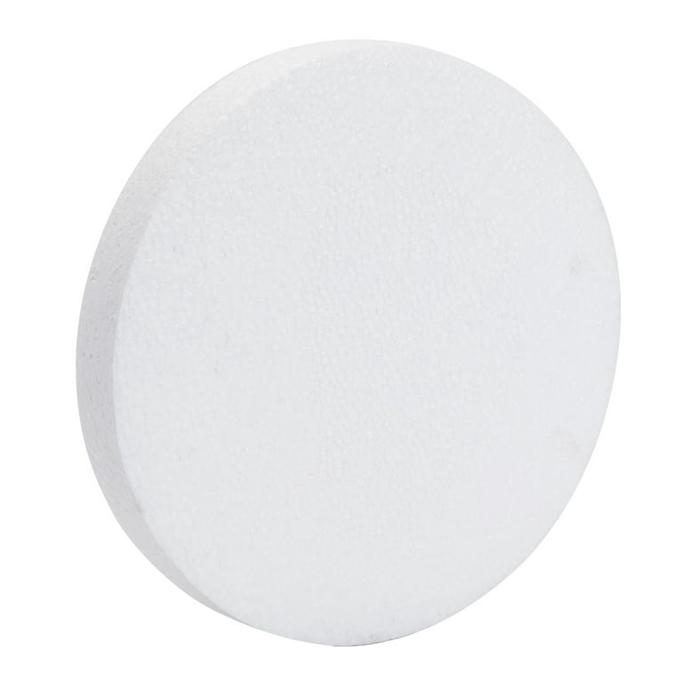 Juvale 12 Pack Foam Circles for Crafts, Round Polystyrene Discs for DIY  Projects, 4 x 4 x 1 In