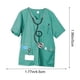 thumbnail image 3 of Colgante de uniforme de trabajador de la salud personalizado plano de acrílico 2D, ideal para decoraciones del Día de la Enfermera, regalos. No incluye llavero., 3 of 6