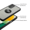 thumbnail image 4 of For Samsung Galaxy A13 5G / SM-A136 Impact Metal Ring Holder Stand Magnetic Car Mount Protective Hybrid Case Cover Black, 4 of 5