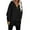 Black, variant on Womens Casual Loose Zipper Solid Color Long Sleeve Hoodies Sweatshirts Cute Hoodies Sweatshirt for Women Hoodies Womens Winter Hoodie Snap Button Pullover Hoodie Womens Sweatshirts Thin Zip up Womens