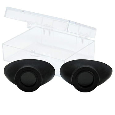 Super Sunnies Slim Flex UV Eye Protection, FDA Compliant Individual Tanning Goggles Eyeshields Black