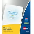 thumbnail image 3 of (4 pack) Avery Semi-Clear Economy Sheet Protectors, Top Load, 100ct (74101), 3 of 9