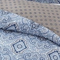 thumbnail image 3 of City Scene Milan Blue Comforter Set, King, 3 of 5