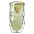thumbnail image 6 of Serafino Double Wall 16 oz Iced Tea & Coffee Glasses - Set of 6 Insulated Drinking Glasses, 6 of 10