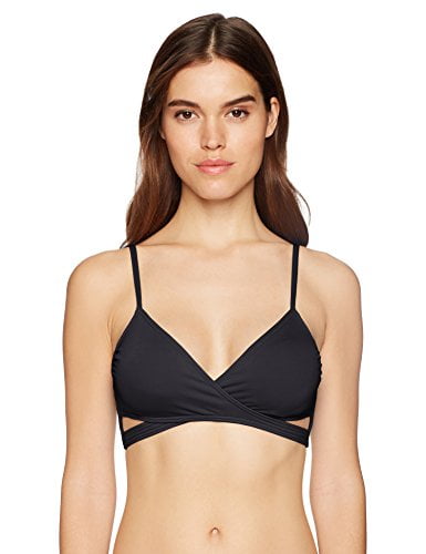 wrap front bikini top