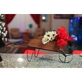 thumbnail image 3 of Oxidized Finish Metal Decorative Country Farmhouse Wheelbarrow Planter Indoor / Outdoor, 3 of 5