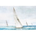 thumbnail image 2 of Isabelle Z 24x17 White Modern Wood Framed Museum Art Print Titled - Set Sail I, 2 of 4