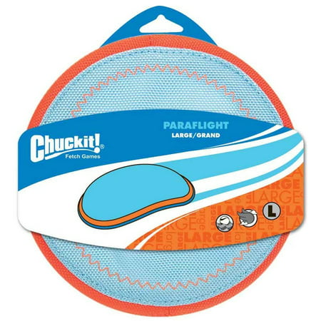 Chuckit! Dog Fetch PARAFLIGHT Flying Disc Frisbee Floating Toy