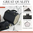 thumbnail image 2 of Concerning Multipack Glasses Case, Multiple Glasses Storage Case, Foldable Eyeglasses Case, 6-Slot Sunglass Case, 2 of 7