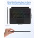 thumbnail image 5 of Teclado inalámbrico con funda tipográfica Omikamo para Microsoft Surface Pro 7 Plus 7/6/5/4/3, 5 of 8