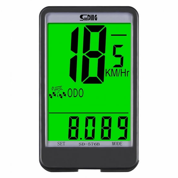 FACEGA Bicycle Speedometer,Multifunctional Design Cycling Computer,Measures Speed and Distance Cadence Sensor
