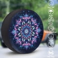 thumbnail image 3 of America Independence Flag Vintage Spare Tire Cover Dust-Proof Sun Protection Rv Tire Covers Waterproof Wheel Cover Protectors Universal Fit Rv SUV Jeep Truck Trailer Camper Travel Accessories, 3 of 10