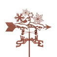 thumbnail image 1 of EZ Vane EZ1806-DK Snowflakes Weathervane with Deck Mount, 1 of 1