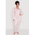 thumbnail image 2 of Women's Plus Size Martini Graphic Print Pajama Onesie, 2 of 3