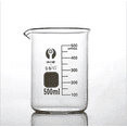 thumbnail image 1 of Vaso de precipitados de vidrio Vaso medidor de escala de borosilicato alto 150 ml 100 ml 250 ml 500 ml 1000 ml, 1 of 1