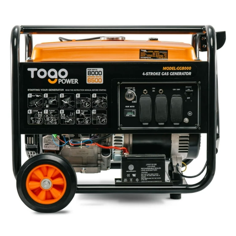 8000 on sale watt generator