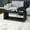 Black, variant on Evelyn&Zoe Osmond Easy Assembly Medium Density Fiberboard Coffee Table, Black Grain