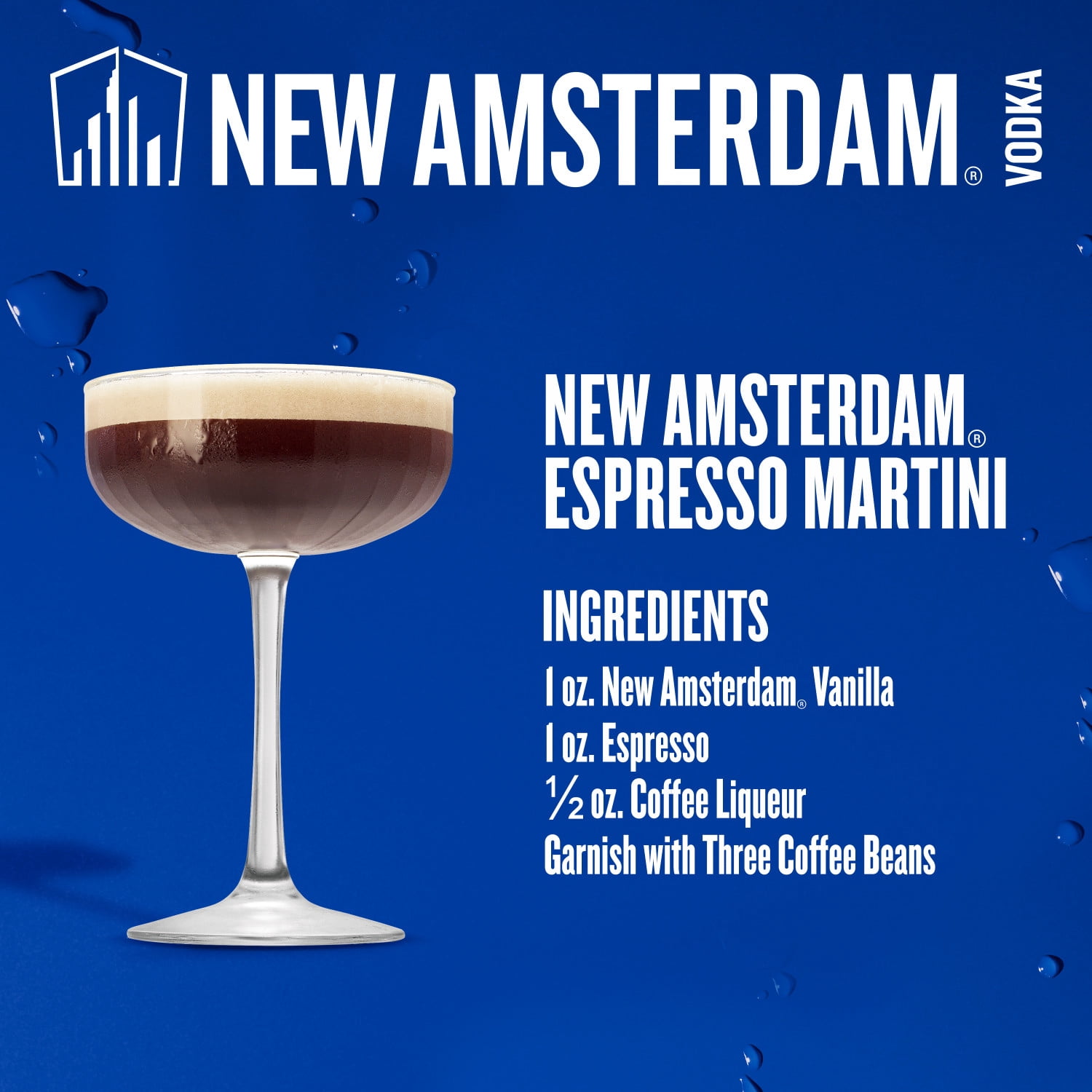 New Amsterdam Vanilla Flavored Vodka, 750 mL Bottle, 35% ABV