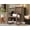 Brown, variant on HDPE Outdoor Rocking Chair,Weather & Fade Resistant Porch Rockers for Patio, Deck & Porch, Oversized Rocking Chairs with Widened Seats & High Backs Brown