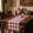 A, variant on Deeceymbur Plaid Patriotic Table Runner Festive Textile Decoration Stylish Indoor Ornament for Holiday Dining Scene