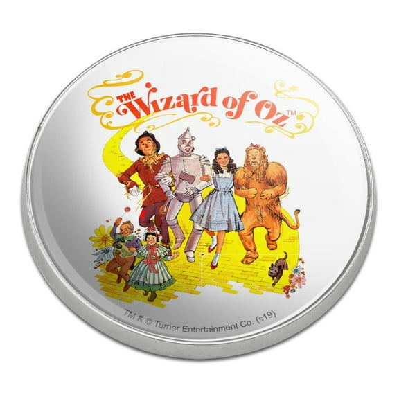 The Wizard of Oz Yellow Brick Road Golfing Premium Metal Golf Ball Marker