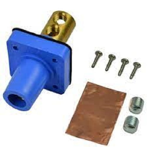 Marinco-CL20FRB-D-CL Srs Pnl Mnt  Num2-2/0AWG DbleSetScrewFmleBlue(D)-(Pk of 1)