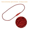 thumbnail image 4 of Uxcell Polyester Rope Hang Tag String Snap Lock  Plastic Tags Ties 190mm/7.48" Length,0.8mm/0.03" Dia,Pack of 100,Red, 4 of 5