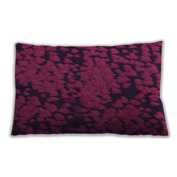 Ahgly Company Indoor Rectangular Contemporary Lumbar Throw Pillow, 13 inch by 19 inch