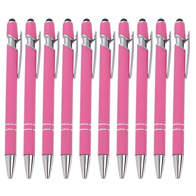 Aluminum Rod Pen Spray Adhesive Click Pen -use Screen Business Student Writing Pen 10pc 10ml