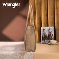 thumbnail image 5 of Wrangler Aztec Tote Bag for Women Western Shoulder Purse Top Handle Handbag Stylish and Functional Aztec Design， Tan, 5 of 7