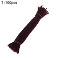 thumbnail image 1 of Flmtop 100Pcs Chenille Stems Pipe Cleaners Twist Rods Kids DIY Craft Educational Toy, 1 of 10