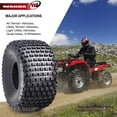 thumbnail image 6 of WANDA Set of 4 New ATV Tires 22X11-10 4PR P322 Dimple Knobby - 10030, 6 of 8