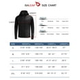 thumbnail image 2 of BALEAF Men's Lightweight Puffer Outerwear Jacket Warm Winter Hiking Walking Coat Water Resistant Package Black S, 2 of 7