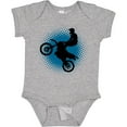 thumbnail image 3 of Inktastic Motocross Rider Freestyle Sports Boys Baby Bodysuit, 3 of 5