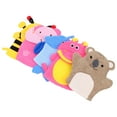 thumbnail image 4 of 5pcs Bath Gloves Adorable Cartoon Animal Shape Kids Exfoliating Bathing Gloves, 4 of 7