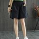 thumbnail image 4 of Pack Pantalones Cortos Casuales De Mujer Elásticos Playa Verano Pantalones Cortos De Playa Con Bolsillos Adepaton BST3007838-1, 4 of 5