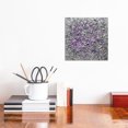 thumbnail image 2 of AatoeaX "Cotton Candy Florals - Purple Gray" Canvas Print Modern Wall Art Canvas Poster – Aesthetic Print for Home, Office, or Apartment Decor,12"x16"or16"x12",Unframe, 2 of 4
