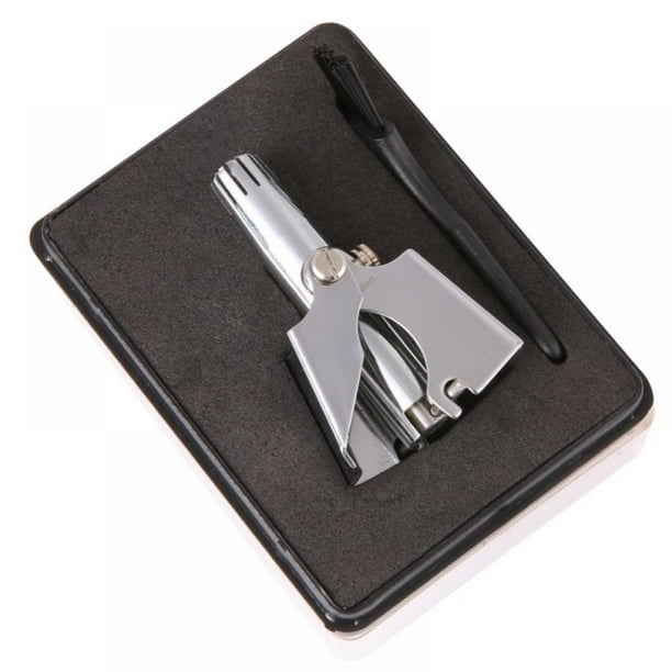 Men's HighEnd Stainless Steel Hair Clipper, Topwoner Manual Nose Hair Trimmer