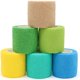 thumbnail image 1 of Venda cohesiva autoadhesiva KEQCQE de 2 pulgadas, 6 rollos, 1 of 8