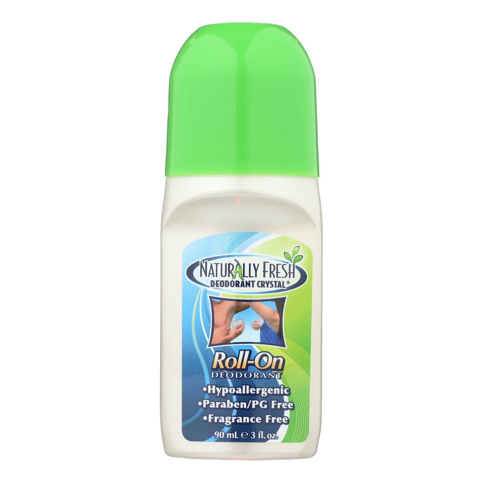 Naturally Fresh Roll On Deodorant Crystal 3 oz