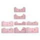 thumbnail image 3 of Guía de reglas para camisetas de 8 piezas, accesorios para camisetas de todos los tamaños, prensa de calor para jóvenes Rosa, 3 of 8